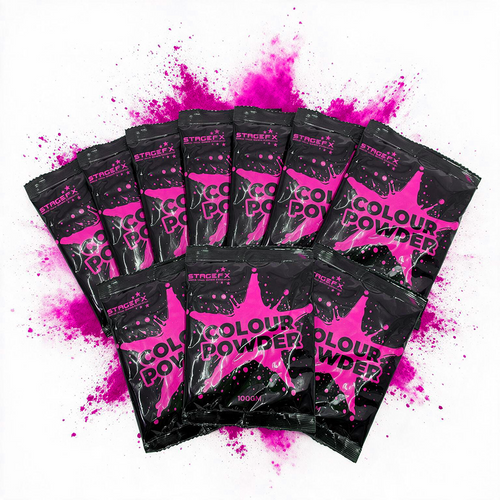 Holi Colour Powder 10 Pack x 100g bags - Choose your colour