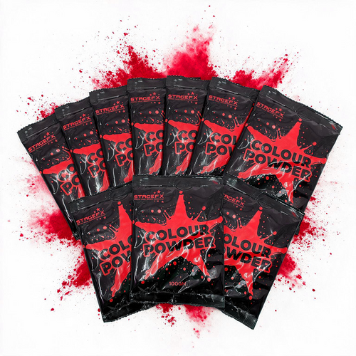 Holi Colour Powder 10 Pack x 100g bags - Choose your colour