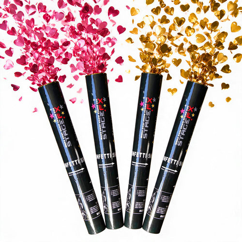 Stage FX Hearts/Butterfly Confetti Cannon (Handheld)