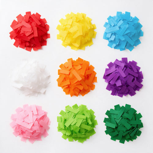 Tissue Paper Rectangle Confetti (1kg) - 11 Colour Choices